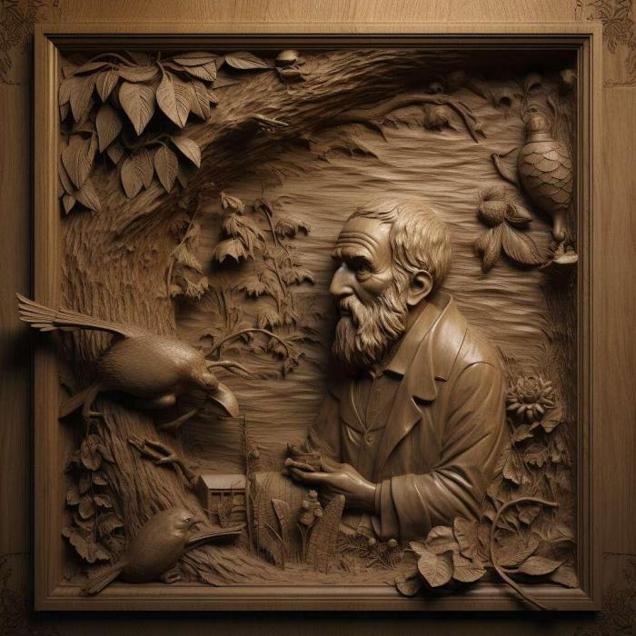 نموذج ثلاثي الأبعاد لآلة CNC 3D Art 